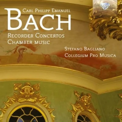 Afbeelding van Carl Philipp Emanuel Bach: Recorder Concertos Chamber Music