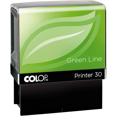 Afbeelding van Tekststempel Colop 30 green line personaliseerbaar 5regels 47x18mm
