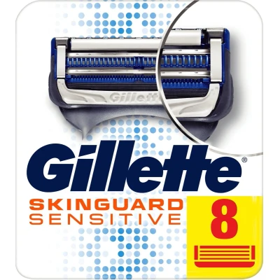 Afbeelding van Gillette Skinguard Sensitive Scheermesjes Mannen 8 stuks