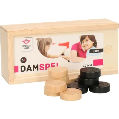 Afbeelding van Longfield Damstenen In Houten Kist