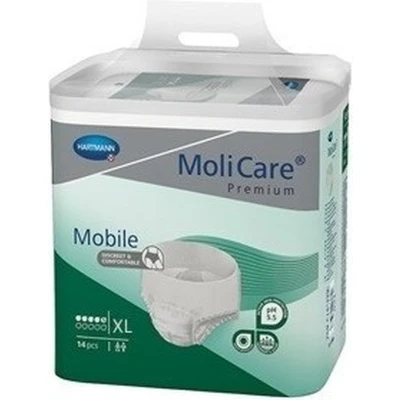 Afbeelding van Hartmann MoliCare Mobile 5 druppels XL 4 pakken van 14 stuks