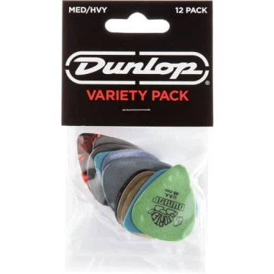 Afbeelding van Jim Dunlop Variety pack Medium/Heavy Plectrum 12