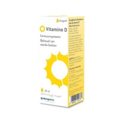 Afbeelding van Metagenics Vitamine D Druppels 30ML