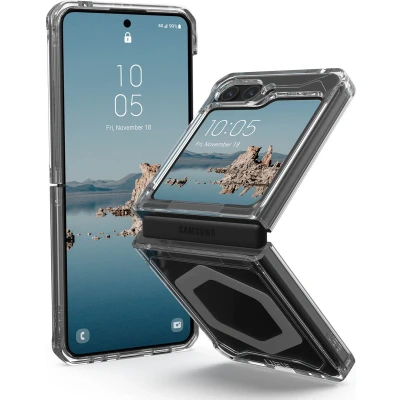 Afbeelding van UAG Hoesje Geschikt voor Samsung Galaxy Z Flip 5 Plyo Pro Backcover transparant