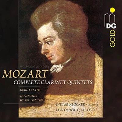 Afbeelding van Dieter Klöcker, Leopolder Quartett Mozart: Complete Clarinet Quintets (CD)