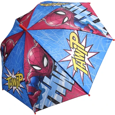 Afbeelding van Spiderman jongens paraplu transparant