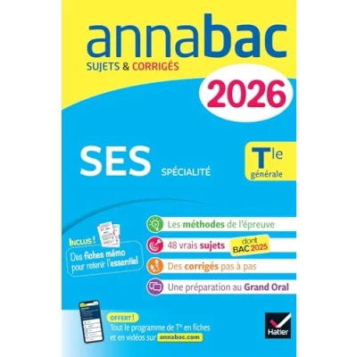 Afbeelding van SES TLE GENERALE (SPECIALITE)