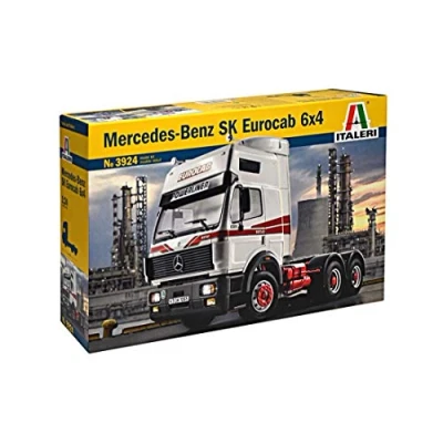Afbeelding van 1:24 Italeri 3924 Mercedes Benz SK Eurocab 6x4 Plastic Modelbouwpakket