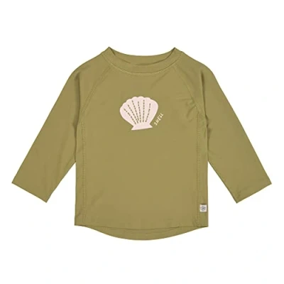 Afbeelding van Lässig Zwemshirt Rashguard Lange Mouw Splash &amp; Fun Shell moss, 19 24 mnd. Maat 92