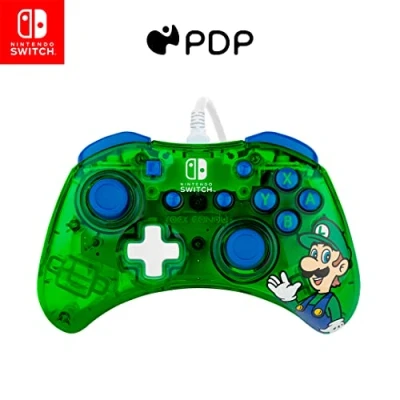 Afbeelding van PDP Gaming Rock Candy Wired Controller Luigi Lime
