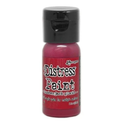 Afbeelding van Ranger Distress Paint Flip Cap Bottle 29ml Lumberjack plaid TDF82392 Tim Holtz (10 22)