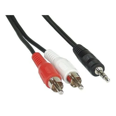 Afbeelding van InLine 20034 audiokabel jack zwart