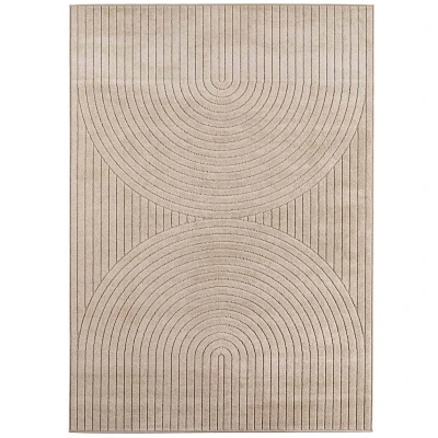 Afbeelding van Scandinavisch Buitenkleed Naara Soli Beige 80x150 Cm