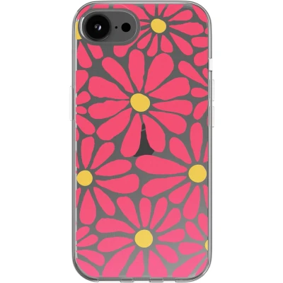 Afbeelding van imoshion hoesje Geschikt voor iPhone 16e Design Dusty Rose Flowers Connect