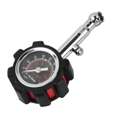 Afbeelding van Dokeno Gekalibreerde bandenspanningsmanometer, analoog voor auto, 0 100 psi, mechanische manometer met 1,5 inch wijzerplaat, precisiebandenspanningsmeter, motorfietsen, auto&#039;s, SUV&#039;s,