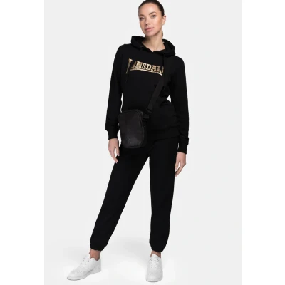 Afbeelding van Lonsdale Beauly Hoodie, Dames, Maat: XS, Black gold