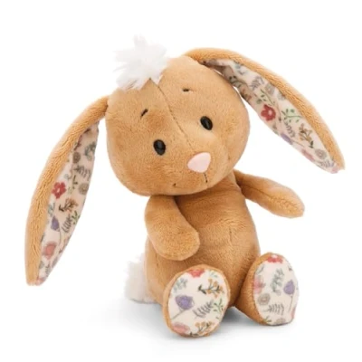Afbeelding van MagNICI pluche hart met MOLANG 5 cm wit dier magneet magnetisch voor koelkast, schoolbord, metalen element en nog veel meer, leuk cadeau idee