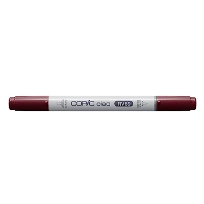 Afbeelding van COPIC Ciao RV69, Poeny, Twin marker met medium punt en penseelpunt