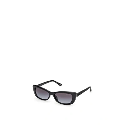 Afbeelding van Guess Zonnebril Shiny black / gradient smoke, Dames, Maat: 55, smoke