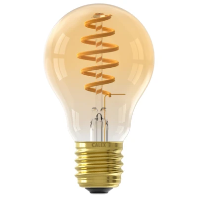 Afbeelding van BT Mesh Smart LED Flex Filament Goud Standaardlamp A60 E27 7W 550lm 1800 6500K Calex