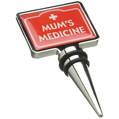 Afbeelding van Boxer Gifts Wijnflesdop &quot;Mum&#039;s Medicine&quot;