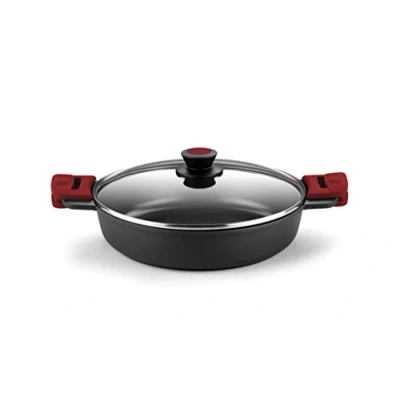 Afbeelding van Kookpot met Glazen Deksel BRA Premiere A4105 Afmetingen Ø 32 cm