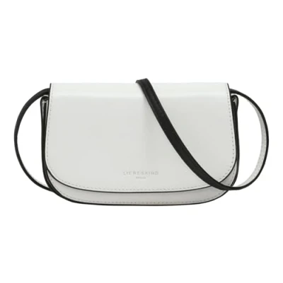 Afbeelding van LIEBESKIND BERLIN Schoudertas Ezra 3 Calf Optic Crossbody Bag Arctic Wit