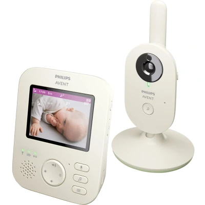 Afbeelding van Philips Avent SCD882/26 Video Babyfoon Wit met Camera Inclusief reistas