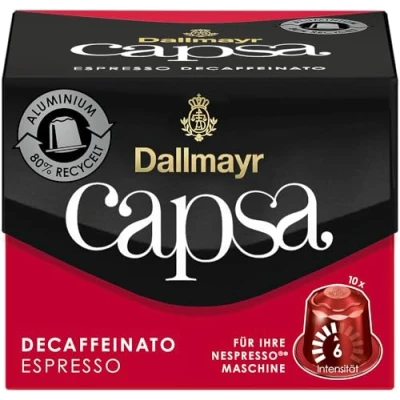 Afbeelding van Dallmayr Capsa Espresso Decaffeinato 56g