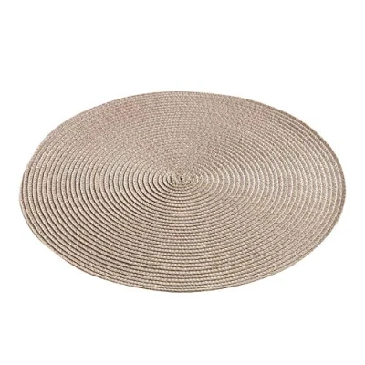 Image de Set de table (0) 35 cm polypropylene zebulon Gris Douceur d&#039;Intérieur