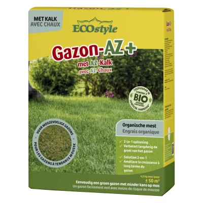 Afbeelding van Ecostyle Gazon Az+ Met Az Kalk Gazonmeststoffen 4.5 kg