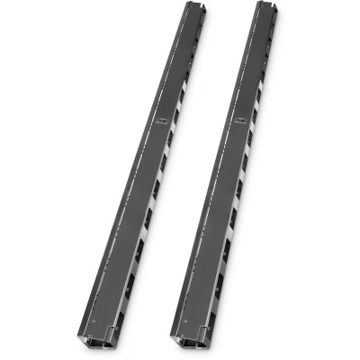 Afbeelding van Digitus DN 19 ORG 42U B inch Kabelhouder 42 HE Geschikt voor kastdiepte: vanaf 300 mm Zwart, Zwart (RAL 9005)