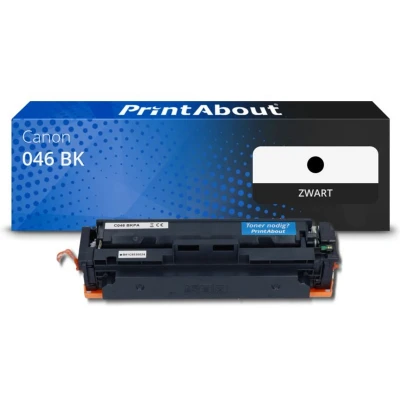 Afbeelding van Huismerk Canon 046 BK Toner Zwart