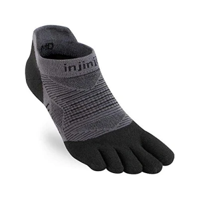 Afbeelding van Injinji Run Original Weight No Show IS262110 black L=44,5 47