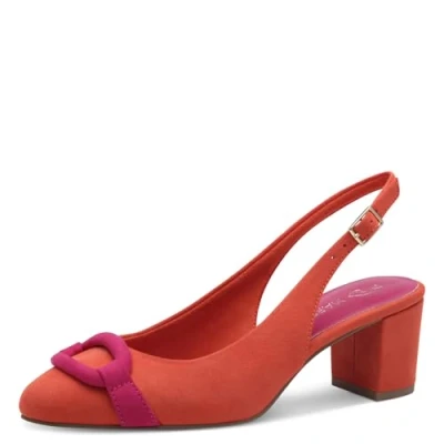 Afbeelding van Marco Tozzi Klassieke pumps, Dames, Maat: 37, Carrot Textiel