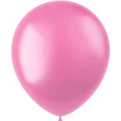 Afbeelding van Ballonnen Parelmoer Roze 33cm 100 stuks