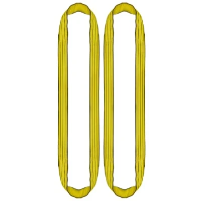 Afbeelding van PONSA. 3 m. Ronde draagriem buis van polyester HT. 3000 kg weerstand (3 m bruikbare lengte 6 totale lengte), met Ponsagard behandeling tegen snijwonden en schuren. (2 stuks)