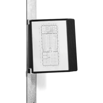 Afbeelding van Durable 591801 Bureaustandaard Zwart (b x h d) 325 390 260 mm DIN A4