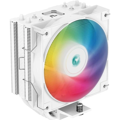 Afbeelding van DeepCool AG400 WH ARGB Koeler voor processor 12 cm 500 RPM 2000 31.6 dB 75.89 cfm White