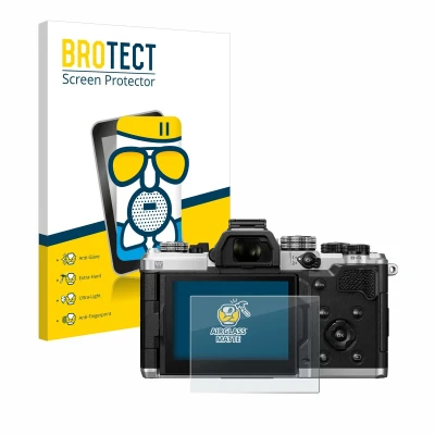 Afbeelding van BROTECT Screenprotector voor OM System 3 Folie Beschermfolie Beschermglas matte
