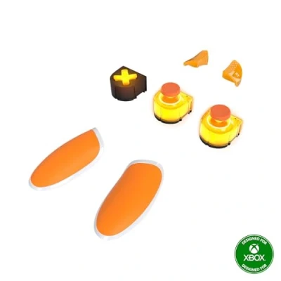 Afbeelding van Thrustmaster eSwap X LED Orange Crystal Pack Extra set PC, Xbox One, One S, Series Oranje
