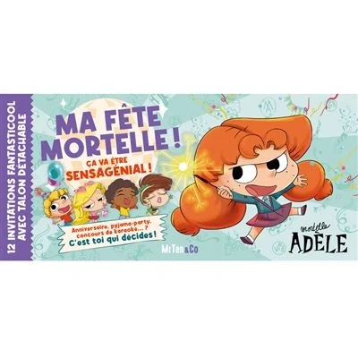 Afbeelding van LES NOUVELLES CARTES D&#039;INVITATION MORTELLE ADELE