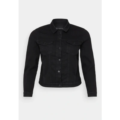 Afbeelding van ONLY Carmakoma Carwespa Jacket Spijkerjas, Dames, Maat: 42, Black