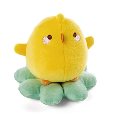 Afbeelding van NICI 48873 knuffeldier Molan Piu op gele klaver, 10 cm