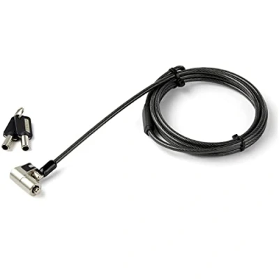 Afbeelding van Veiligheidskabel Startech LTULOCKKEY 2 m