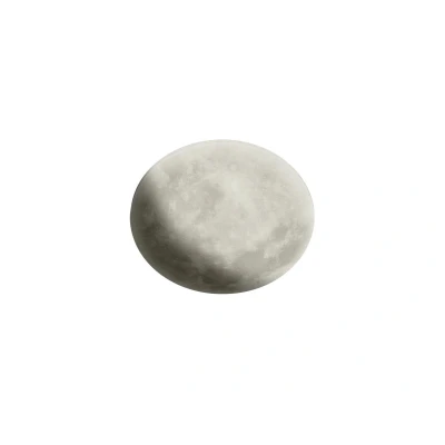 Afbeelding van TRIO LUNAR Plafondlamp Wit incl. 1x SMD 22 W Afstandsbediening Geintegreerde dimmer Nachtlampje Niet extern dimbaar Patroon bescherming Wand en plafondmontage