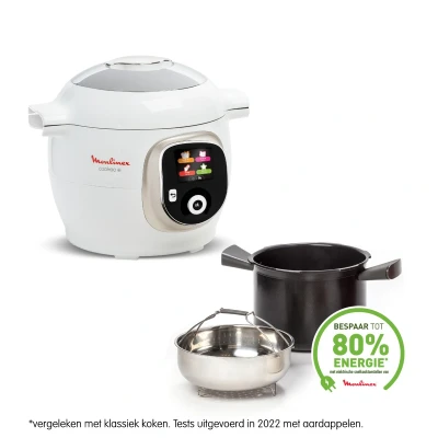 Image de Moulinex CE85BA10 Cookeo 180 recettes Blanc