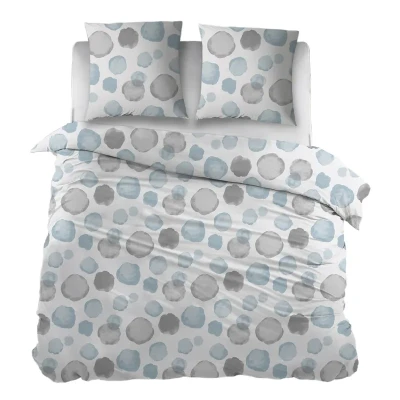 Afbeelding van Snoozing Fraises Dekbedovertrek Eenpersoons 140x200/220 cm Blauw