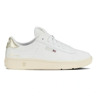 Afbeelding van K SWISS Slammklub CC Sneakers laag, Dames, Maat: 41, White champagne egret Leer