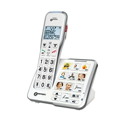 Afbeelding van Geemarc Telefoon Antwoordapparaat Amplidect 595 Big Button (dect595foto_wh_vde)